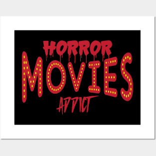 Horror Movies Addict Posters and Art